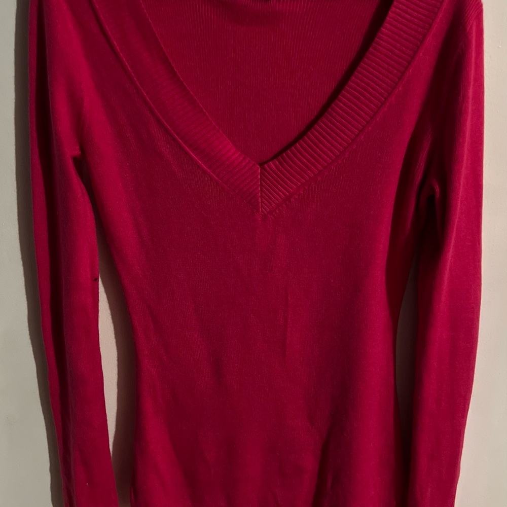 Express Pink V-Neck Sweater
Women’s Size Medium